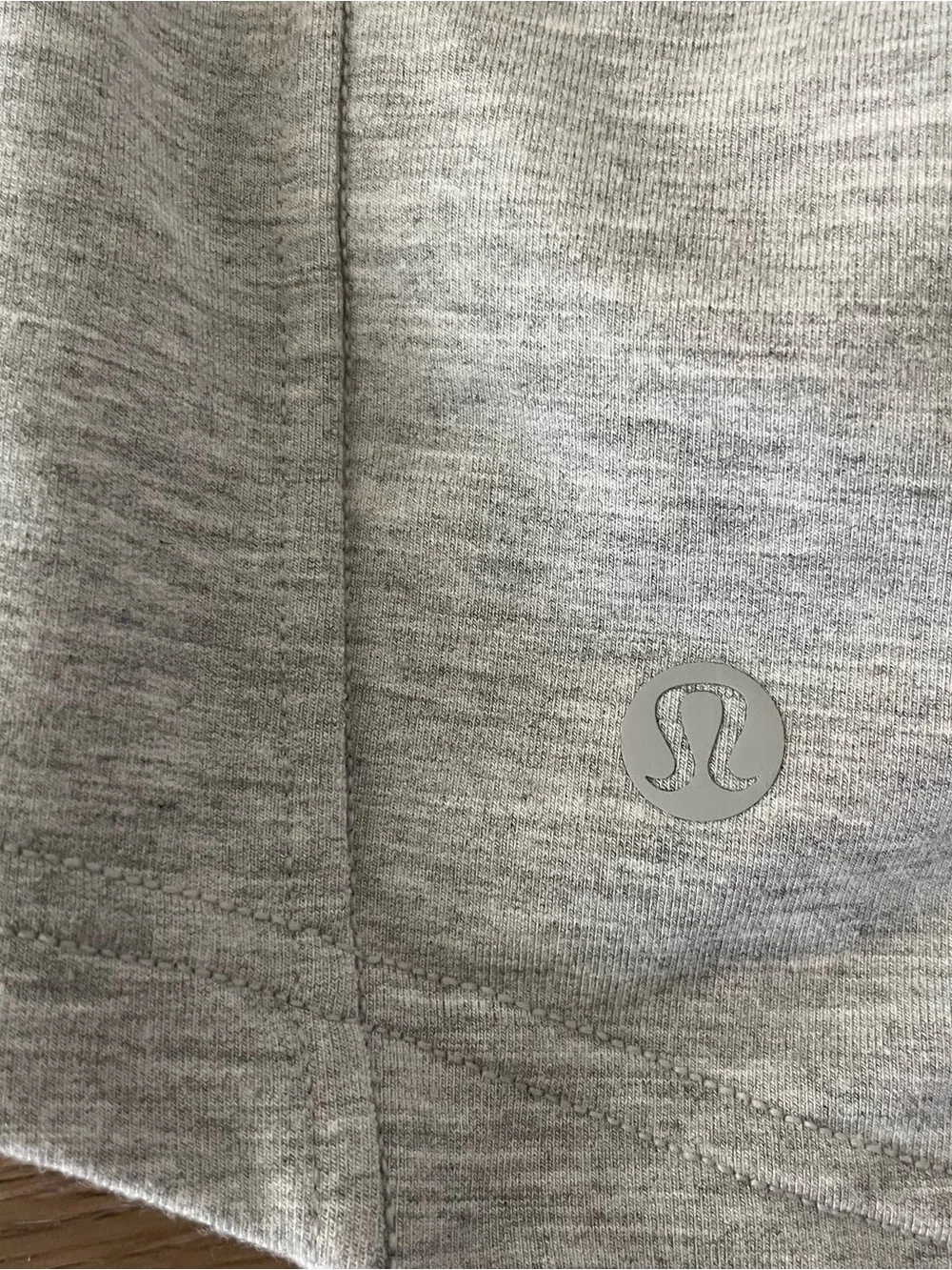 Lululemon Inner Glow High-Rise Shorts heathered gray Women’s  Size 8